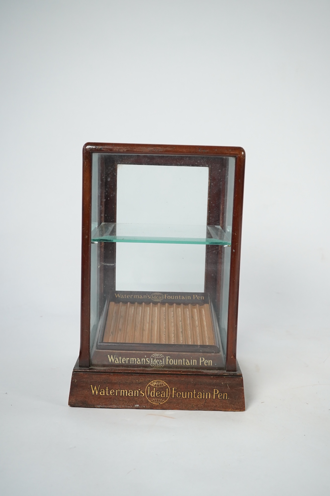 A Watermans ideal fountain pen retailer’s cabinet 41cm high x 27cm wide